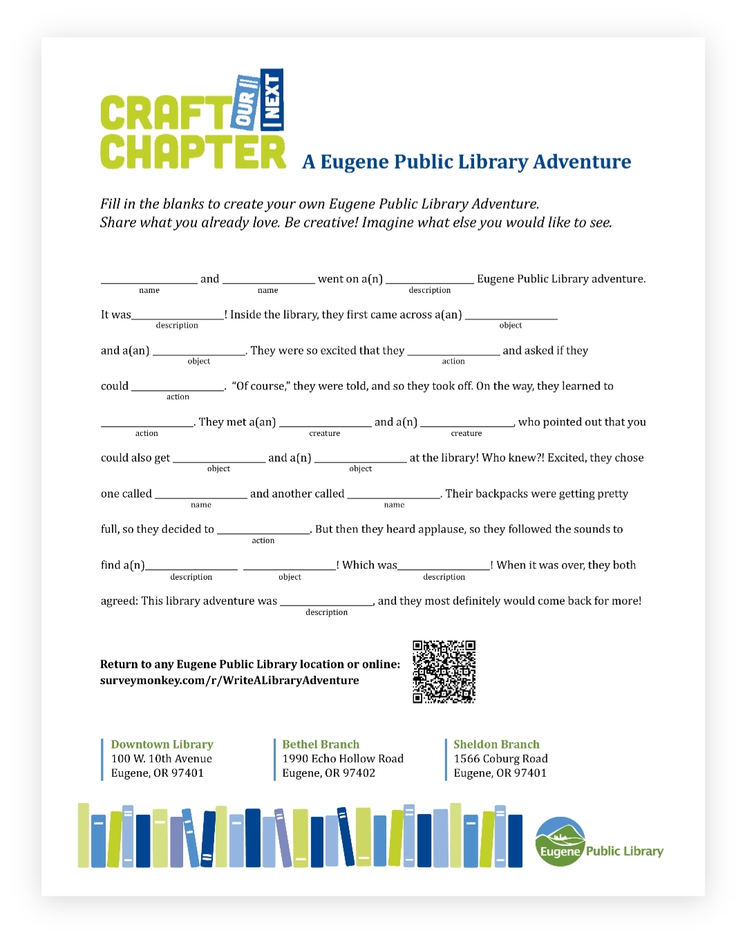 A Eugene Public Library adventure